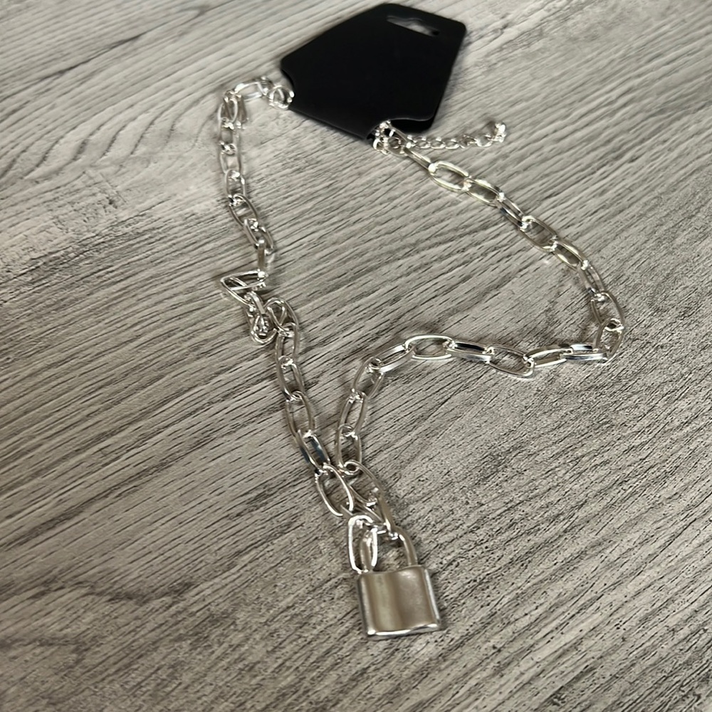 Foe silver Chain with lock